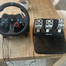 **** Logitech Driving Racing Wheel & Pedals-Best Offer***