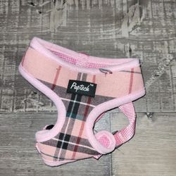 Small Pink Harness Dog