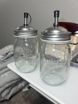 Mason Jar Oil Holders