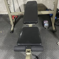 Weight Bench With Weights/weight Storage