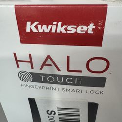 Kwikset Halo Touch Front Door Set.