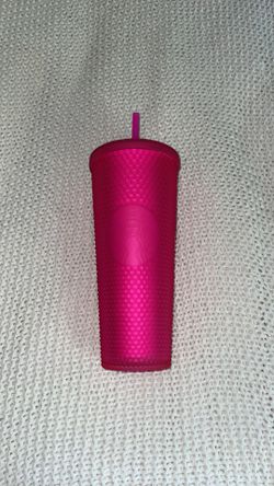Starbucks hot pink studded tumbler Cup 2021