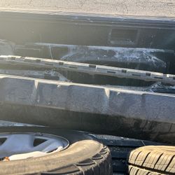 2018 Toyota Tacoma Black Front Bumper