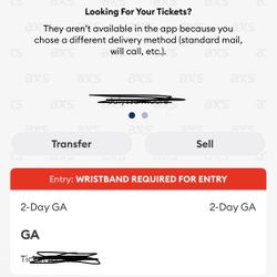 Camp flog gnaw GA 2 day pass 