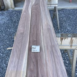 3/4x6x8 Beaded T&G Black Walnut Lumber