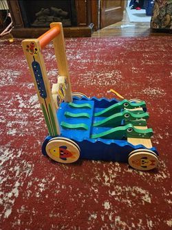 Melissa & Doug Wooden Animal Walker