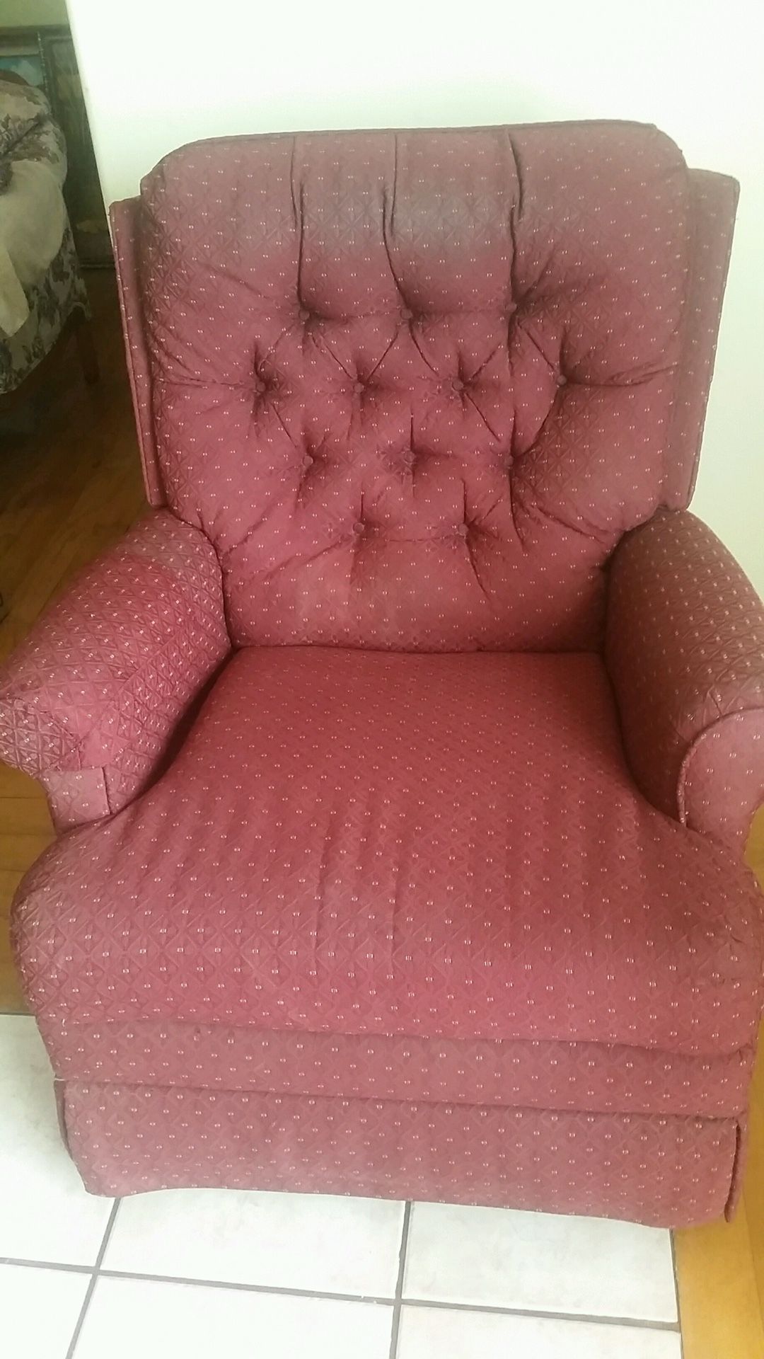 Rocking chair/ recliner