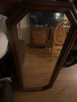 About 4 1/2 Foot Tall I-Kea Mirror
