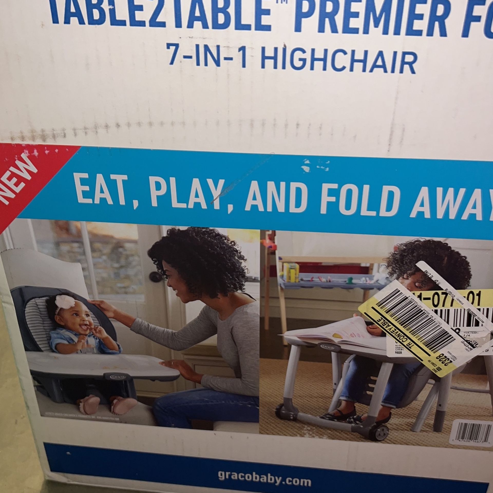 Brand New Sealed In Box Never Opened Graco Table To Table 7 In One Highchair