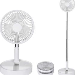 Portable Fan Rechargeable, Cordless Pedestal Fan