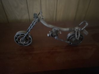 Metal Motor Cycle Art