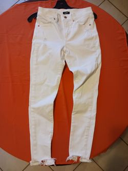 Express womens white jeans size 4
