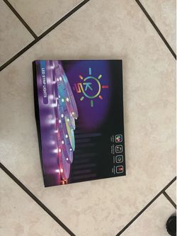 100 FT Led Lights for Bedroom, Music Synchronized RGB Bluetooth LED Lights, Smart Application and Remote Control Color Change LED Light Strips, Used f