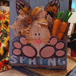 Cute Bunny Sign,  1ft. Tall