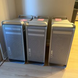 Apple Mac Pros of different generations