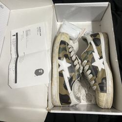 Bape 1st camo skull Sta Size 8.5