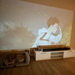 Smart Projector 4K Support, Google TV , YouTube, Netflix , WIFI and Bluetooth,