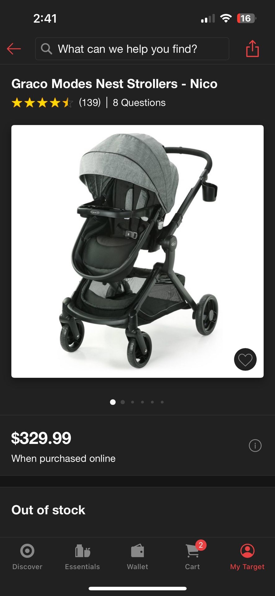Graco Stroller