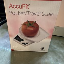 Accufit Pocket Scale Compact Travel Size 