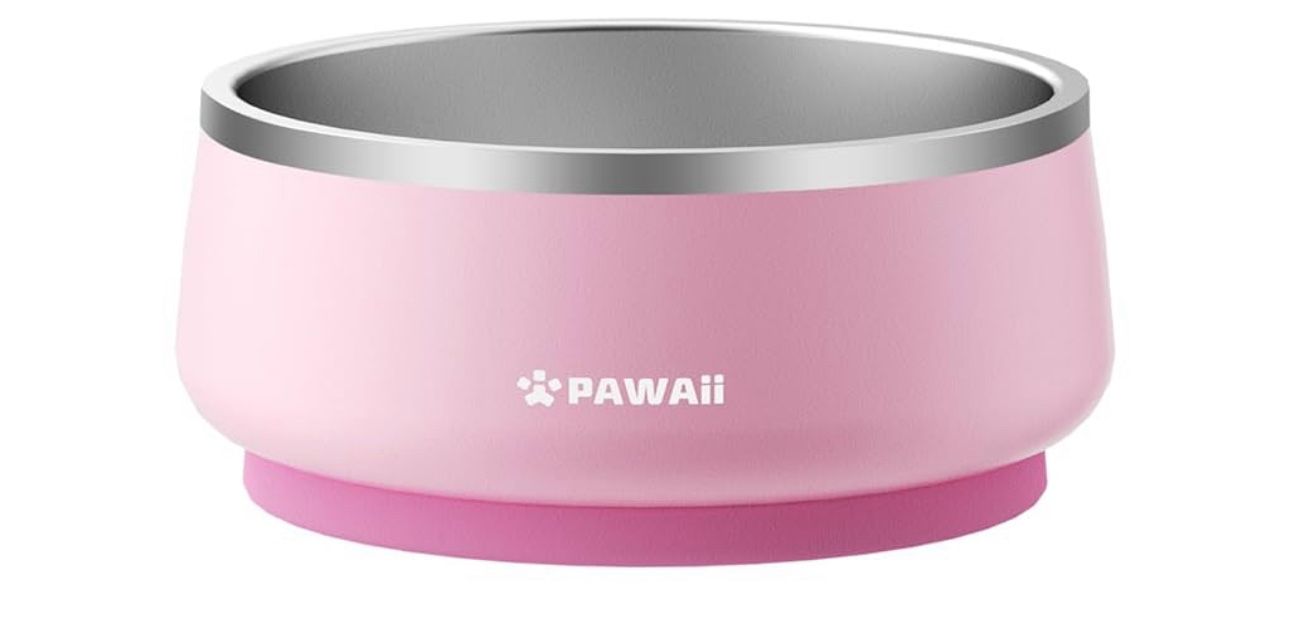 Pawaii 2 Stainless steel Bowls New