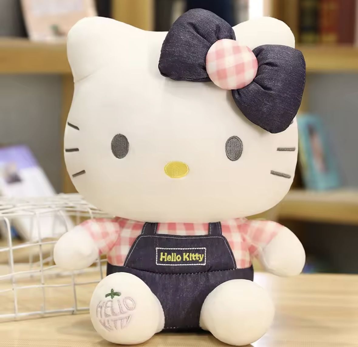 Hello Kitty Overalls Plushie!