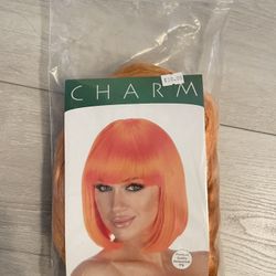 Brand New Orange Wig Never Worn