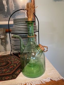 Vintage Wine Decanter With Ice Chamber