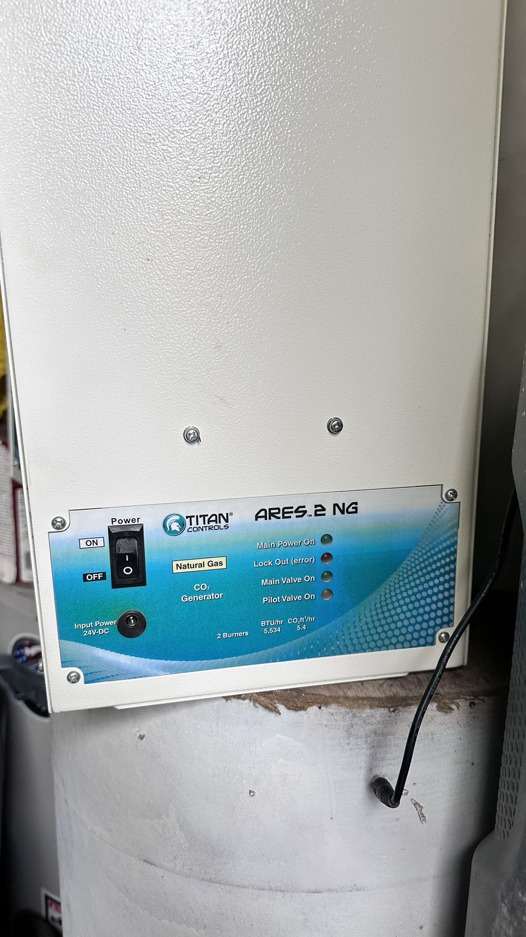 generador CO2 ARES .2ng