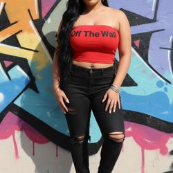 Vans Canvas Old Skool Checkerboard Red 