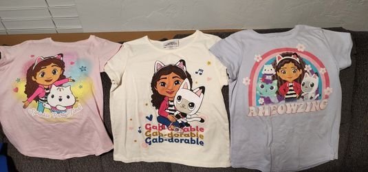 Gabby's Dollhouse Shirts size 8