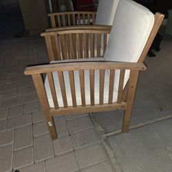 2 Outdoor Chairs