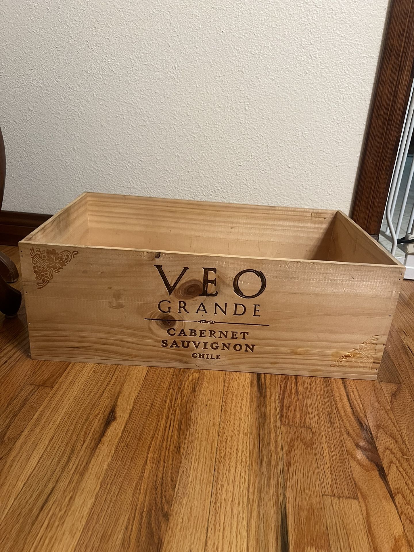 Wine Wood Box / Crate
