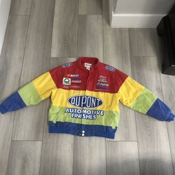 signed vintage oupont jacket 