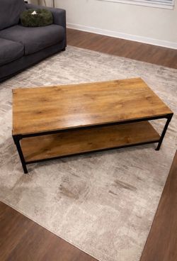 Industrial Style Coffee Table - $50 OBO