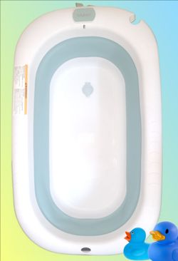 LIKE NEW  LULYBOO SMART COLLAPSIBLE BABY TUB