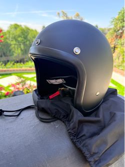 Helmet 3/4 open face low profile