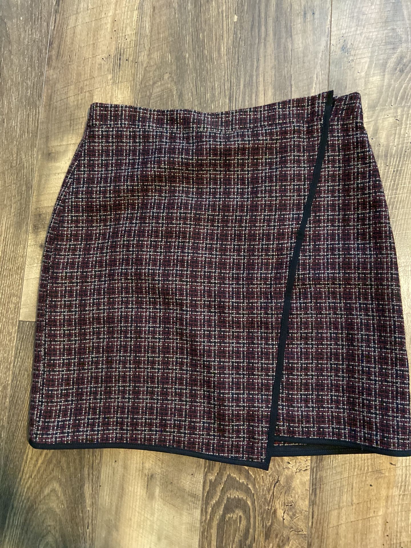 Plaid Loft Pencil Skirt Size 2