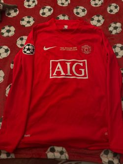 2008 Manchester United UCL Jersey/ Ronaldo/