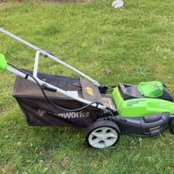 Greenworks 40V 19” Brushless Electricity Lawn Mower