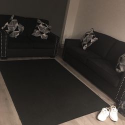 Couches & Queen Size bed 