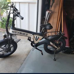 Heybike Tyson Foldable E-bike Blue