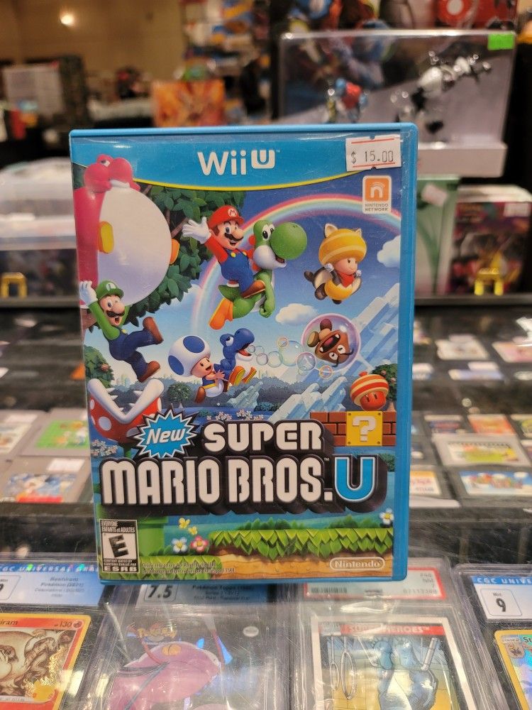 $15 Nintendo Wii - New Super Mario Bros. U