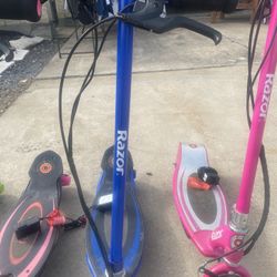 Kids Electric Scooter- Blue