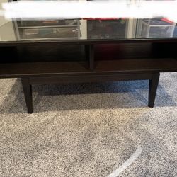 IKEA Coffee Table With Glasses