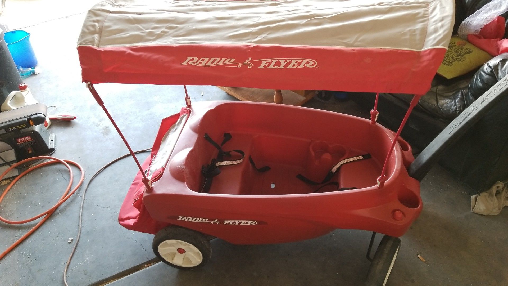 Radio flyer covered wagon
