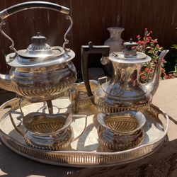 Silver plated Teaset