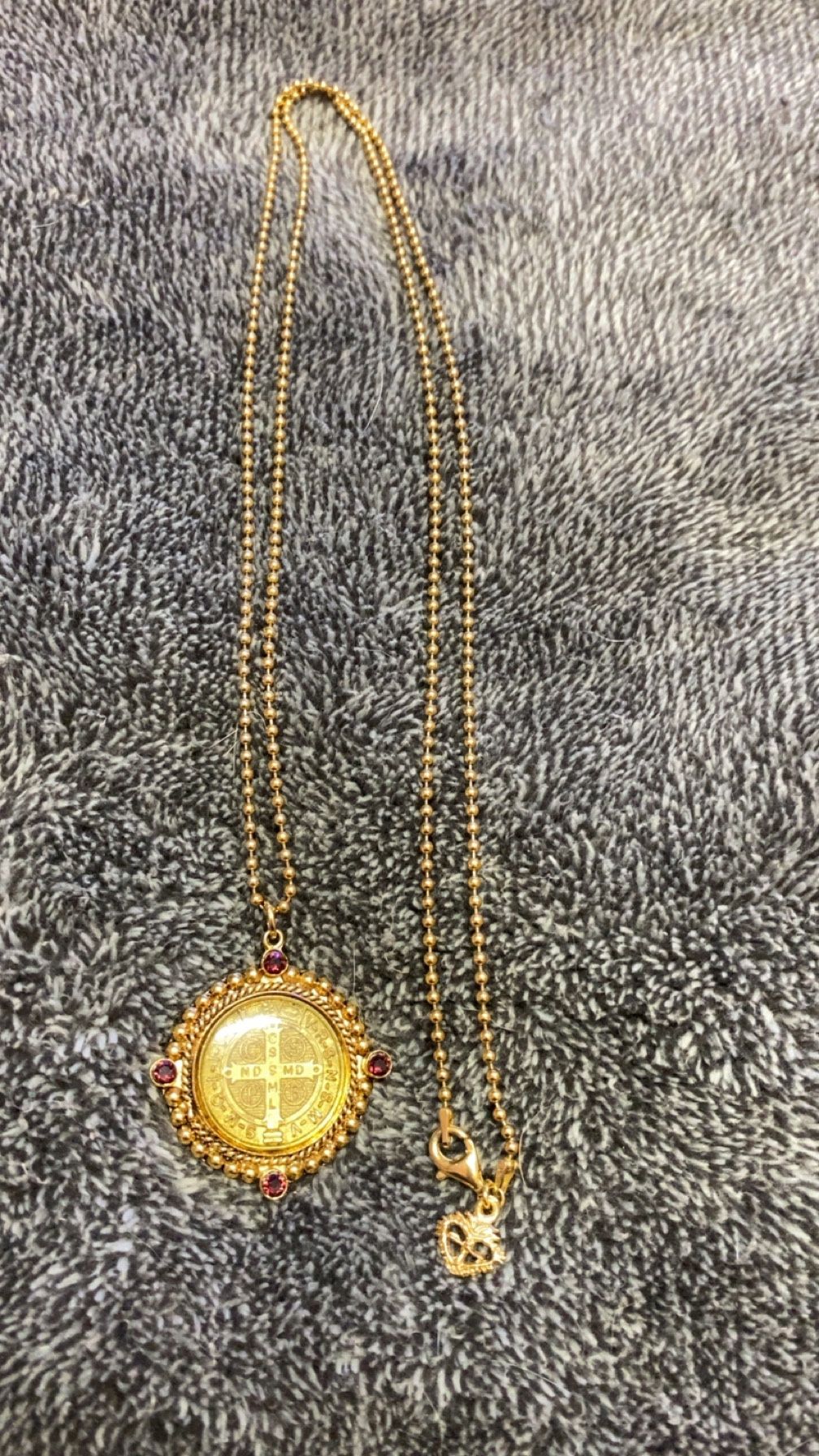 Gold Plated On Sterling Silver Necklace