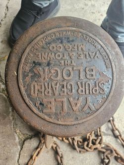 Yale Spur Gear Block and Tackle