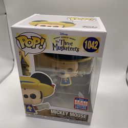 Funko Pop 2021 : Disney 3 Musketeers : MICKEY MOUSE #1042 Vinyl