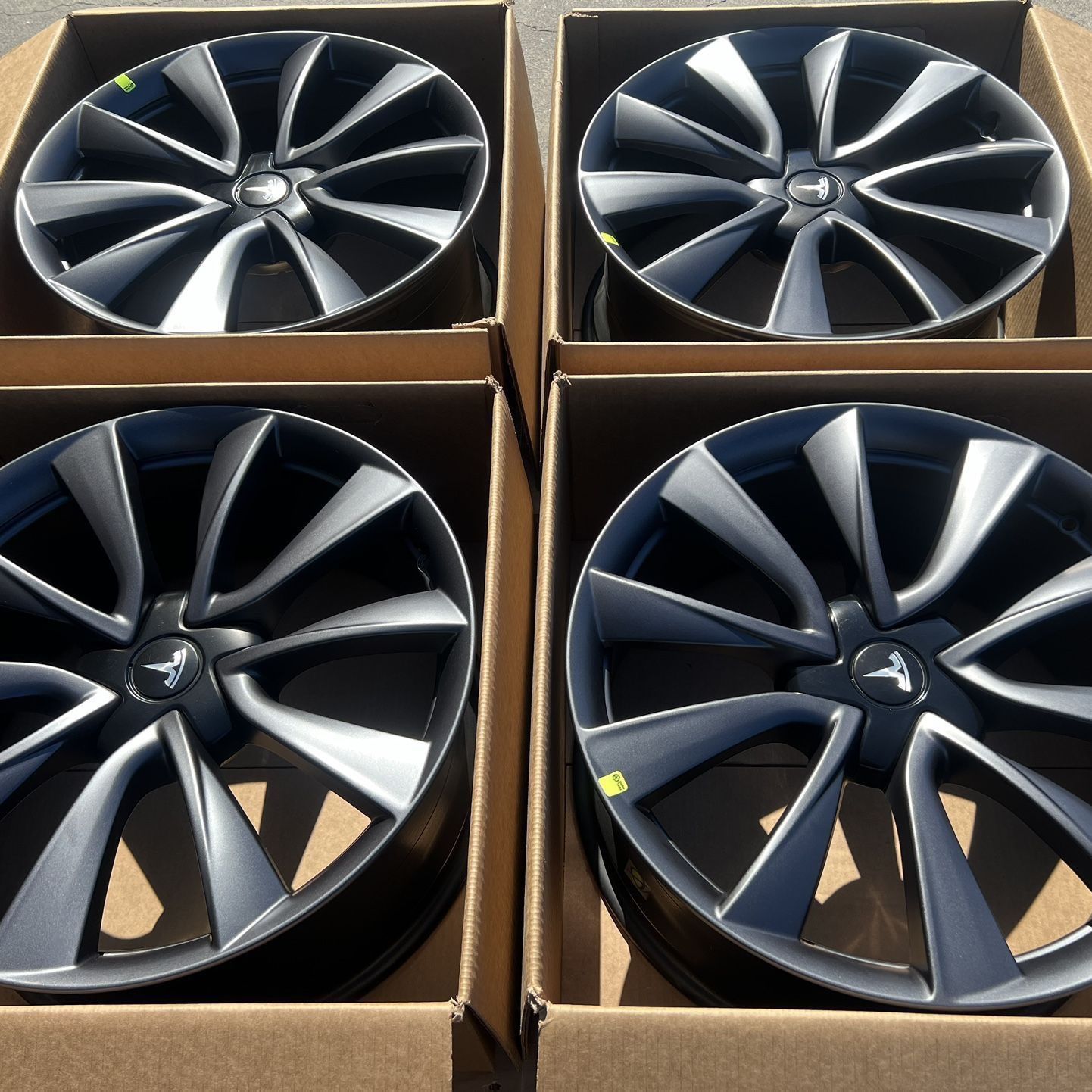 Tesla Model 3 Disc Rims 20” Tesla Model 3 Performance Wheels Stiletto Sport Rims Factory Stock ...